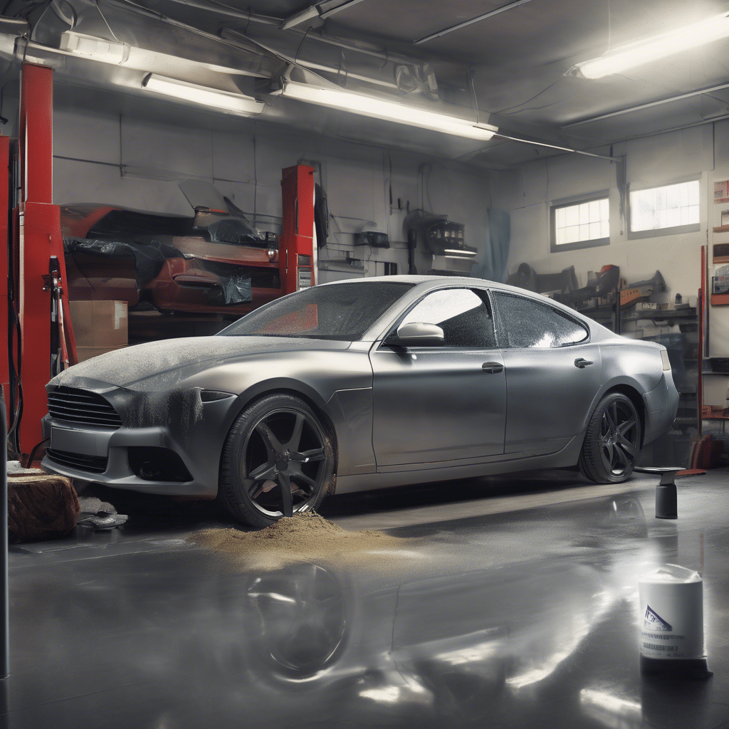Cómo se protege la pintura del coche tras salir del taller