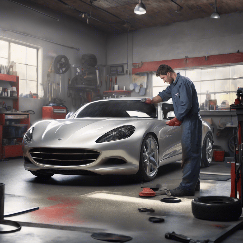 La importancia del pulido después de pintar un coche